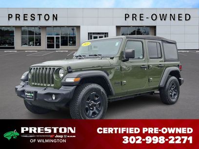 Certified 2022 Jeep Wrangler Unlimited Sport