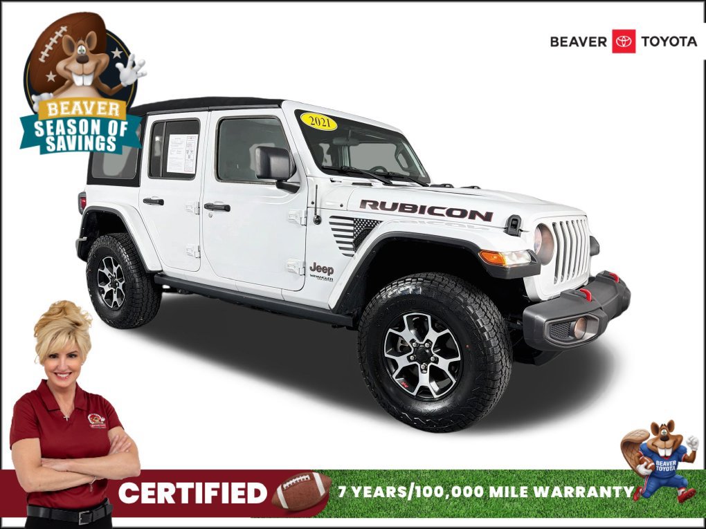 Used 2021 Jeep Wrangler Unlimited Rubicon AWD/4WD image 1