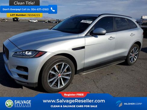 Used 2017 Jaguar F-PACE Prestige image 1