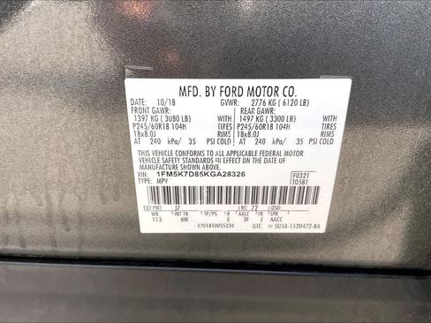 Used 2019 Ford Explorer XLT FWD image 20