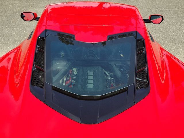 Certified 2021 Chevrolet Corvette Stingray Coupe w/ Chrome Exterior Badge Package RWD image 14