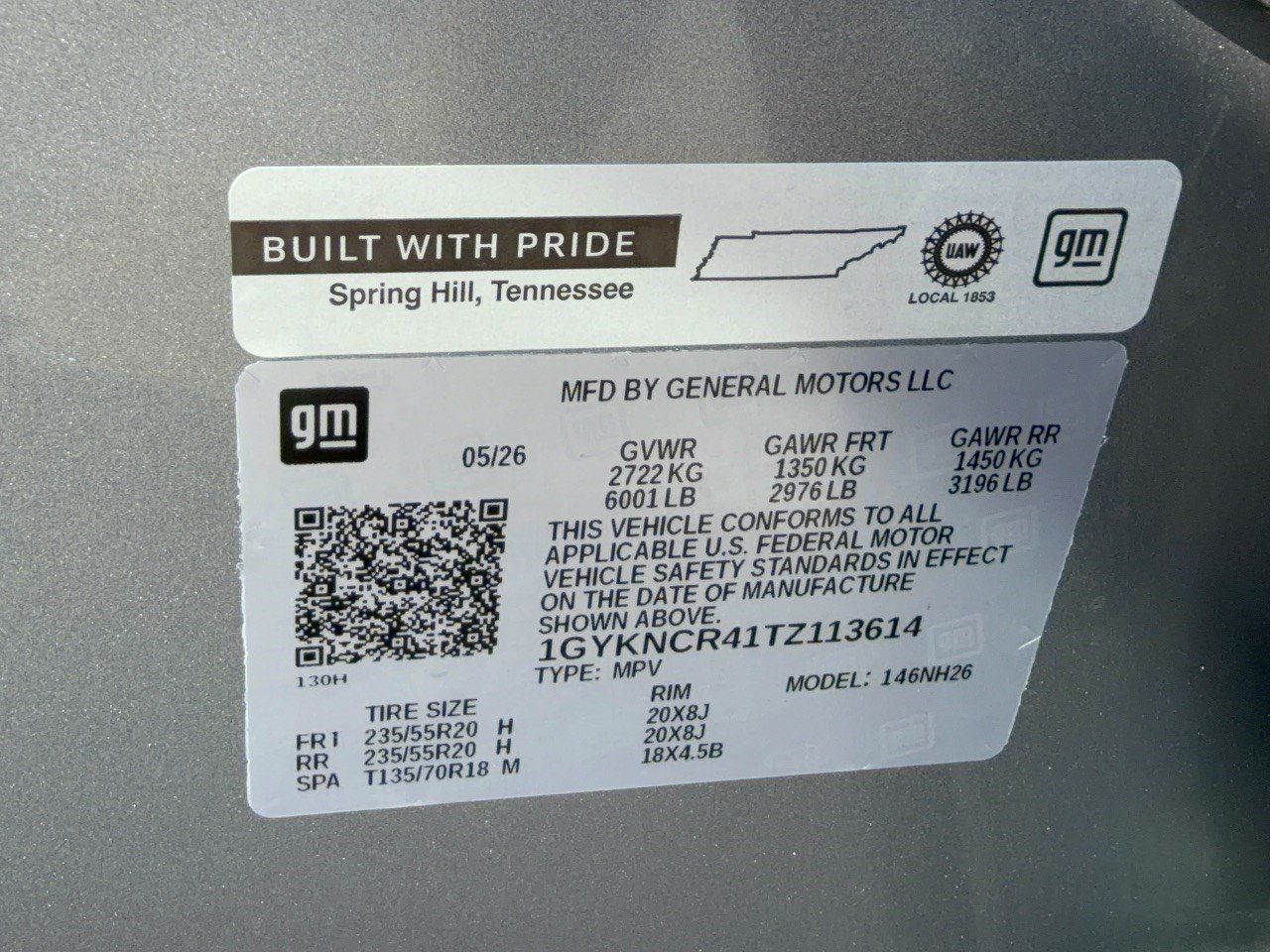Certified 2026 Cadillac XT5 Premium Luxury w/ LPO, Floor Liner Package FWD image 31