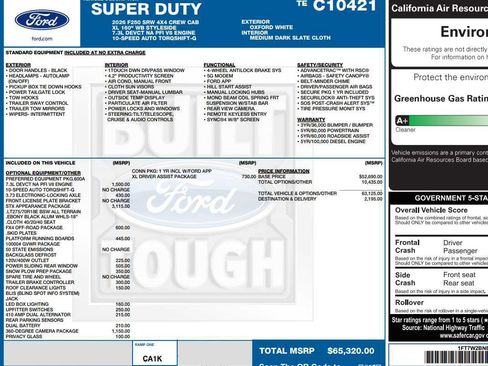New 2026 Ford F250 XL w/ STX Appearance Package image 2