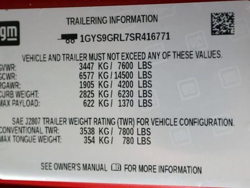 Used 2025 Cadillac Escalade Sport Platinum w/ LPO, ONYX Package image 59