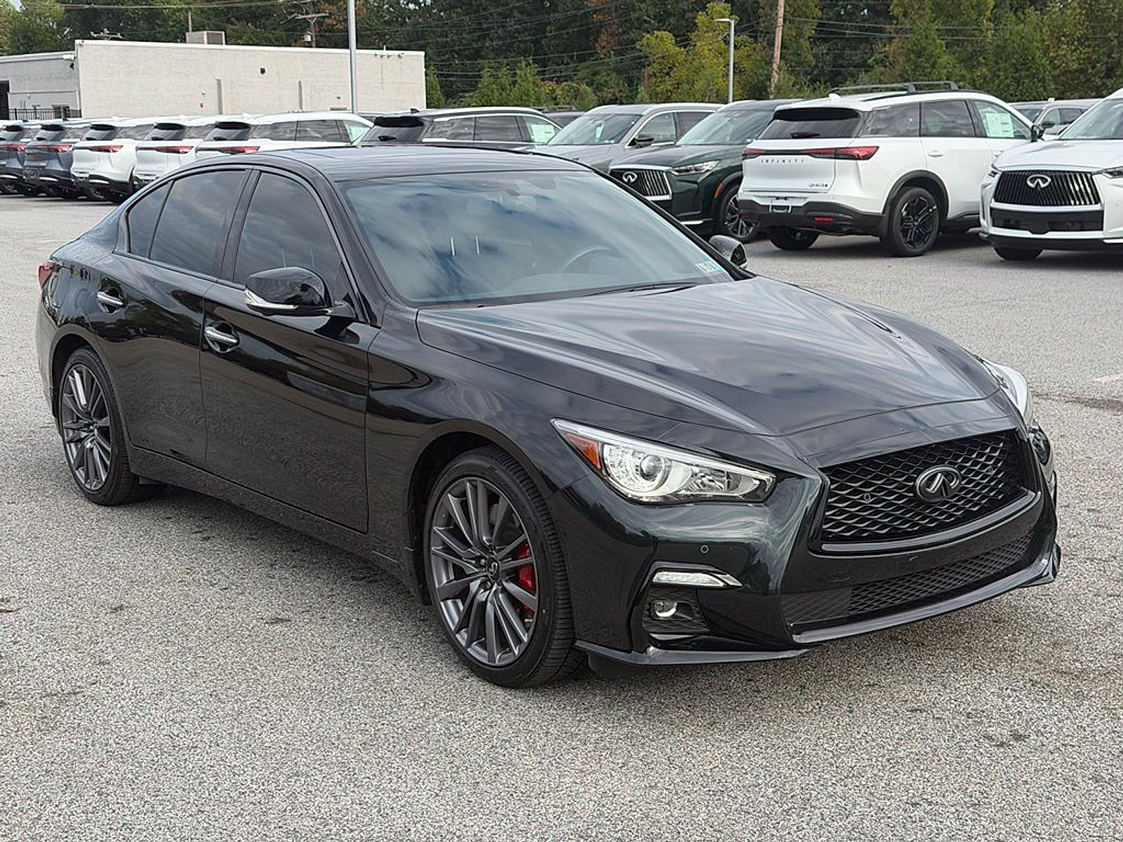 Certified 2024 INFINITI Q50 Red Sport 400 w/ Black Opal Edition AWD/4WD image 1