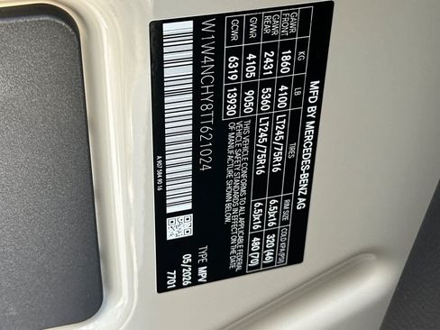 New 2026 Mercedes-Benz Sprinter 2500 image 26