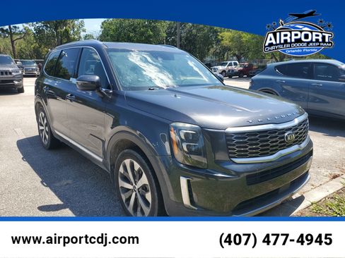 Used 2021 Kia Telluride EX w/ EX Premium Package FWD image 1