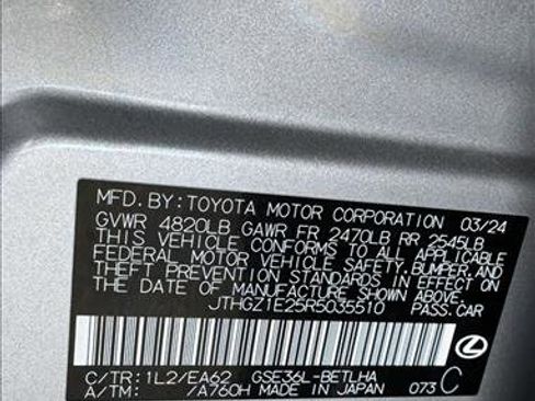 Used 2024 Lexus IS 350 F Sport w/ Blackout Package image 23