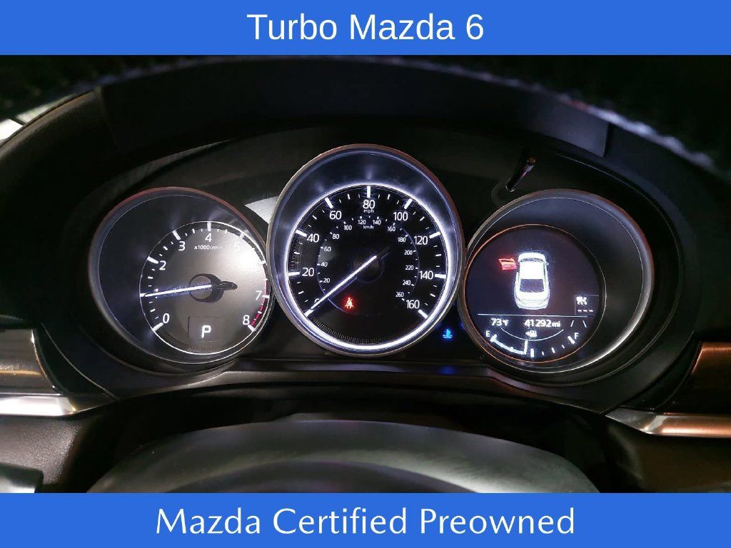 Certified 2021 MAZDA MAZDA6 Carbon Edition FWD image 18