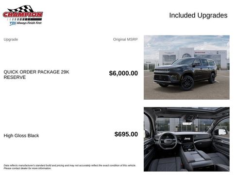 New 2026 Jeep Grand Wagoneer L Summit AWD/4WD image 6