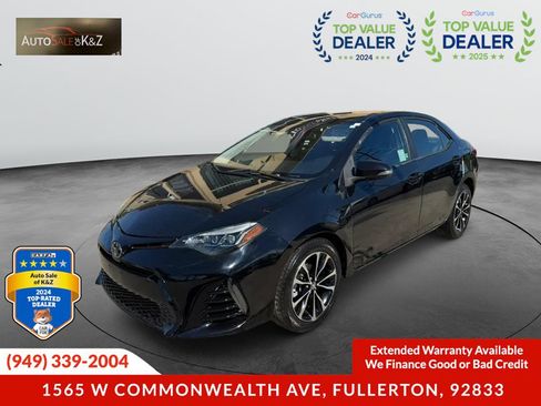 Used 2019 Toyota Corolla SE w/ Carpet Mat Package (TMS) FWD image 1