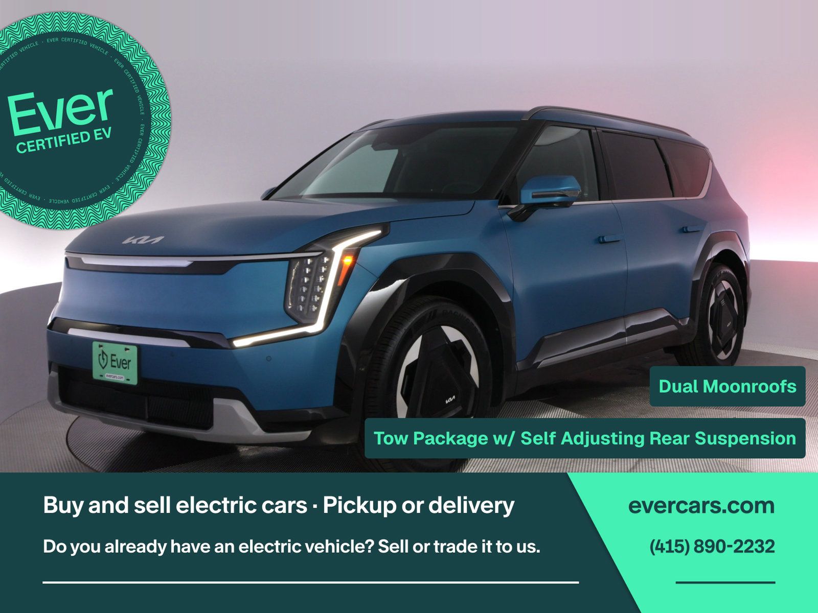 Used 2024 Kia EV9 Land AWD/4WD image 1