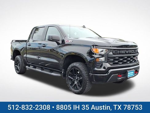 Used 2024 Chevrolet Silverado 1500 Custom Trail Boss AWD/4WD image 1