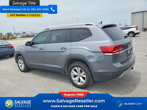 Used 2019 Volkswagen Atlas SE w/ Towing Package FWD image 3