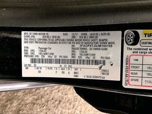 Used 2018 Ford Fiesta S image 32