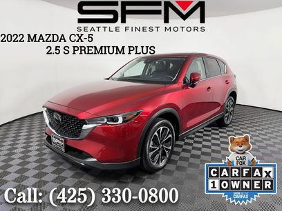 Used 2022 MAZDA CX-5 AWD 2.5 S w/ Premium Plus Pkg