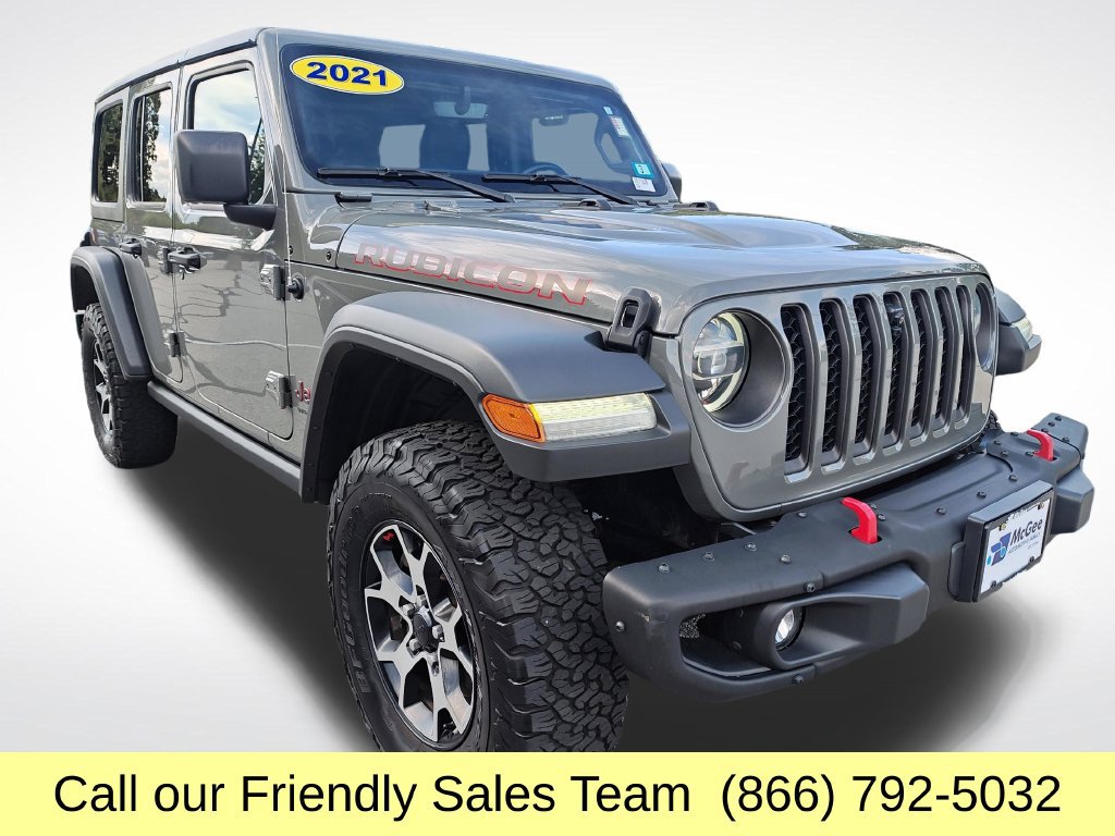 Used 2021 Jeep Wrangler Unlimited Rubicon w/ Dual Top Group AWD/4WD image 9