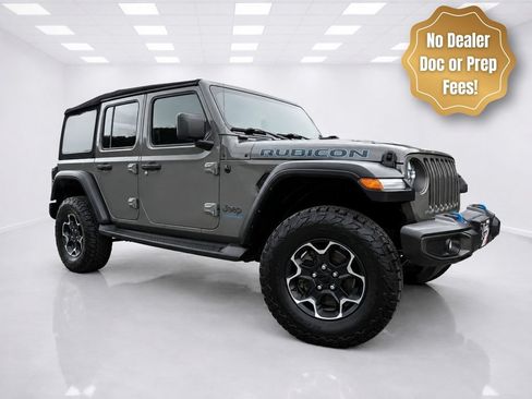 Used 2023 Jeep Wrangler Unlimited Rubicon 4xe w/ Cold Weather Group AWD/4WD image 3