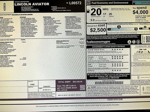 New 2026 Lincoln Aviator Reserve image 14