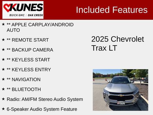 Used 2025 Chevrolet Trax LT FWD image 2