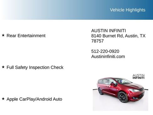 Used 2020 Chrysler Pacifica Touring w/ S Appearance Package image 10