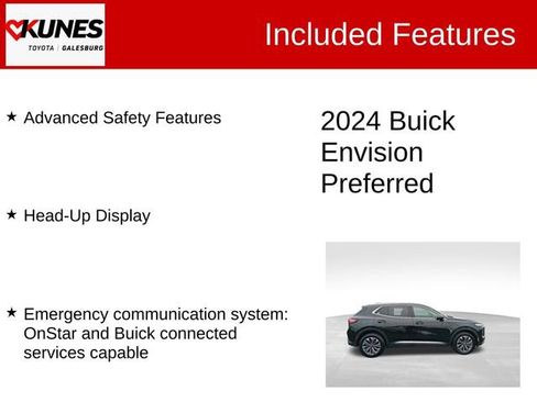 Used 2024 Buick Envision Preferred AWD/4WD image 3