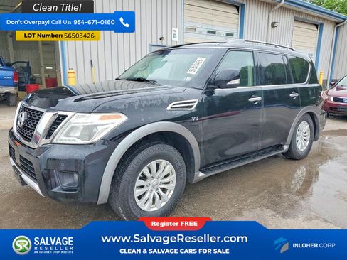 Used 2017 Nissan Armada SV w/ Driver Package AWD/4WD image 1