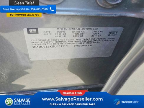 Used 2016 Chevrolet Volt Premier w/ Driver Confidence Package FWD image 16