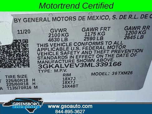 Used 2021 GMC Terrain SLT w/ LPO, Bright Accent Package AWD/4WD image 40