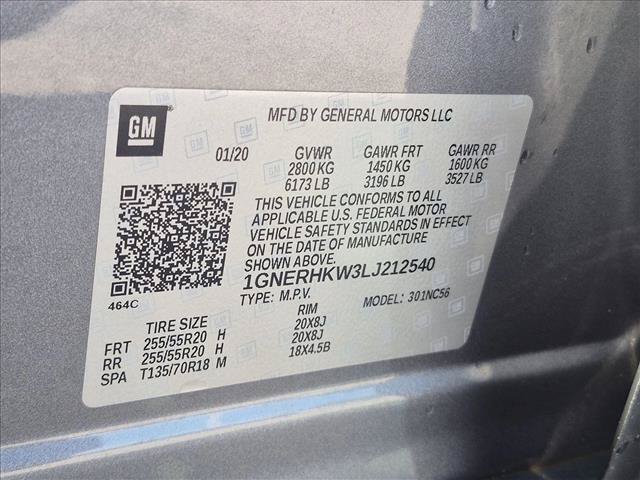 Used 2020 Chevrolet Traverse LT w/ Driver Confidence II Package FWD image 23