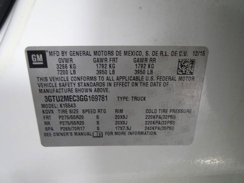 Used 2016 GMC Sierra 1500 SLE w/ SLE Value Package image 20