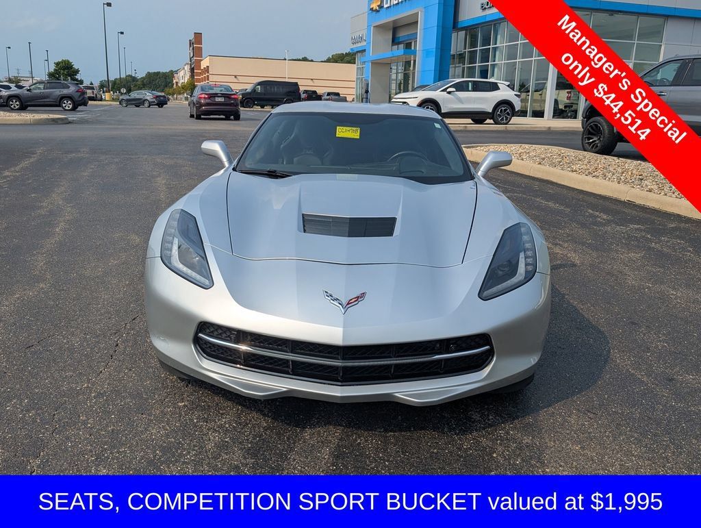 Used 2017 Chevrolet Corvette Stingray Coupe w/ 3LT Preferred Equipment Group RWD image 2