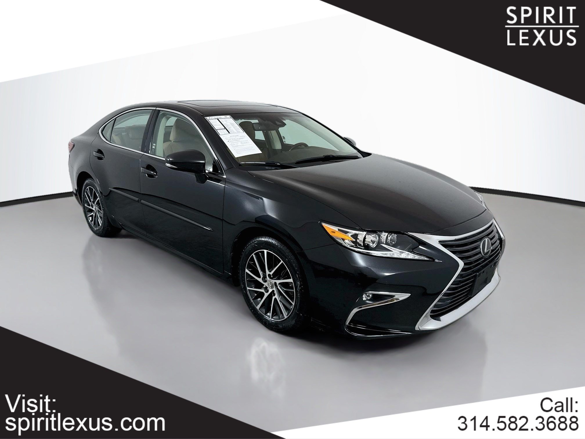 Used 2018 Lexus ES 350 w/ Luxury Package w/Wood Trim FWD image 1