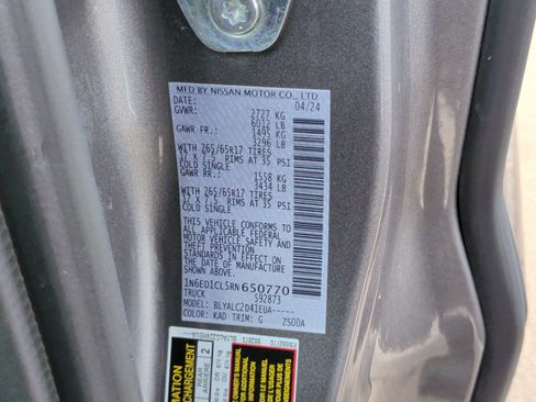 Used 2024 Nissan Frontier SV w/ SV Convenience Package RWD image 34