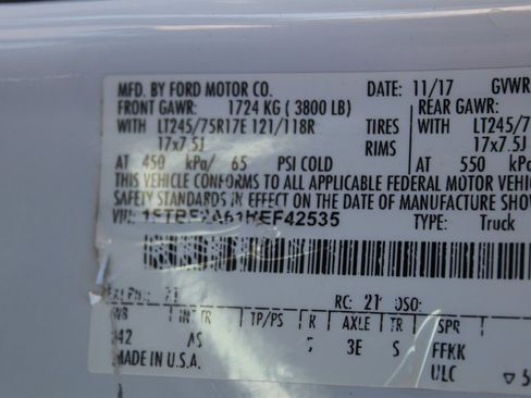 Used 2017 Ford F250 XL w/ XL Value Package image 14