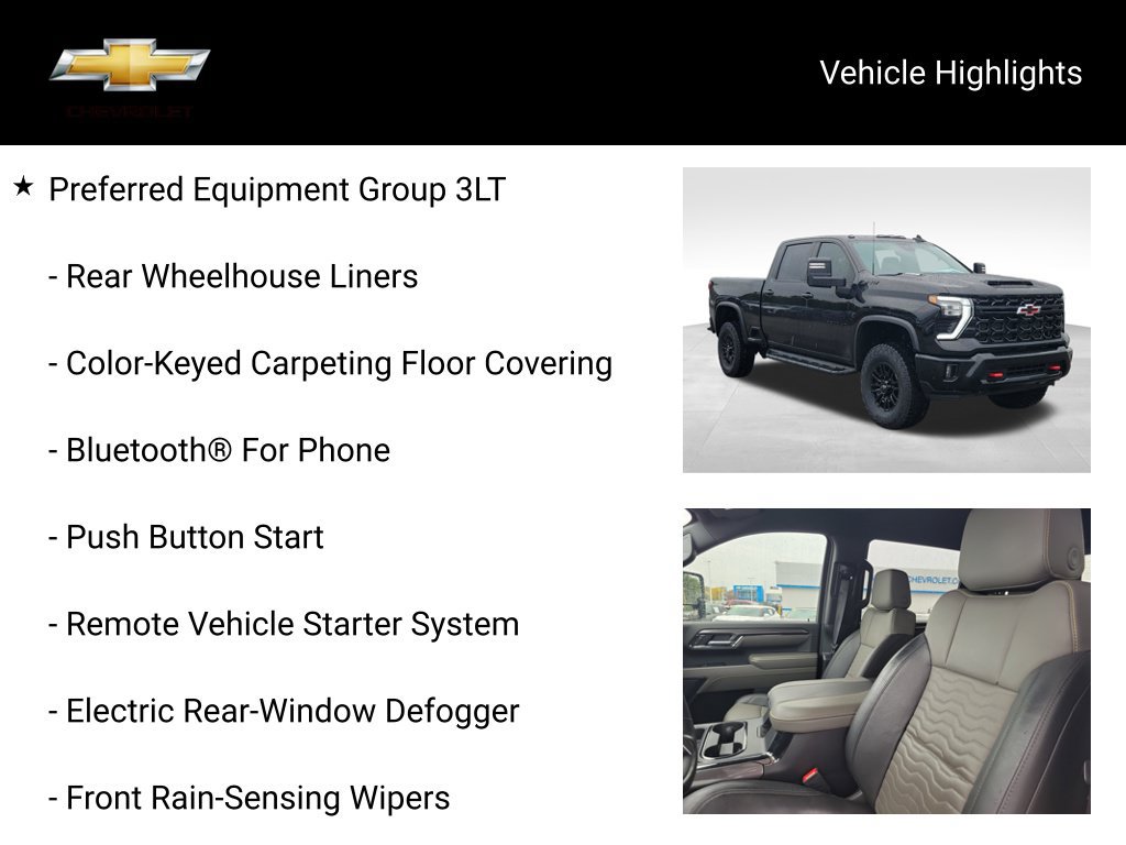 Used 2024 Chevrolet Silverado 2500 ZR2 w/ Technology Package AWD/4WD image 20