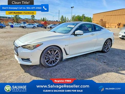 Used 2017 INFINITI Q60 Coupe w/ Premium Plus Package 3.0T image 1