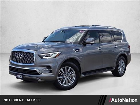 Used 2019 INFINITI QX80 Luxe w/ All-Season Package RWD image 1
