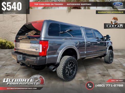 Used 2019 Ford F250 Platinum w/ Platinum Ultimate Package AWD/4WD image 78