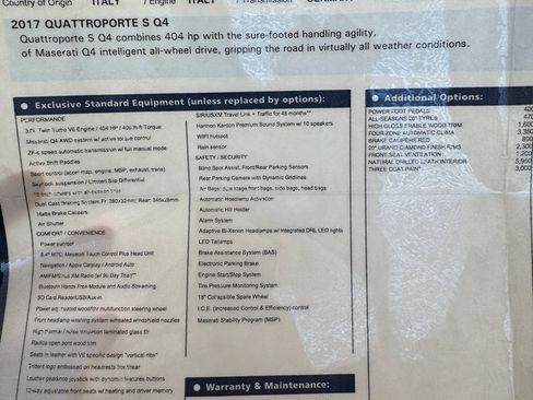 Used 2017 Maserati Quattroporte S Q4 image 29