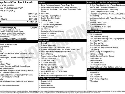 Used 2023 Jeep Grand Cherokee L Laredo w/ Luxury Tech Group I image 43