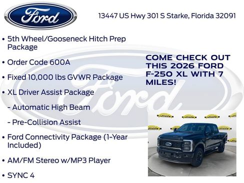 New 2026 Ford F250 XL w/ STX Appearance Package image 20