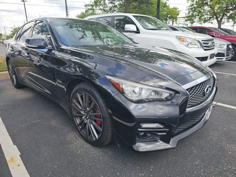 Used 2017 INFINITI Q50 Red Sport 400 AWD/4WD image 2