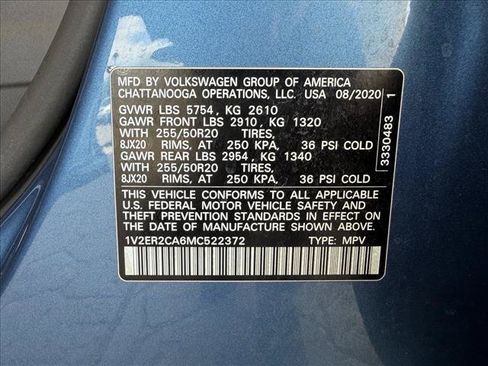 Used 2021 Volkswagen Atlas SEL FWD image 26