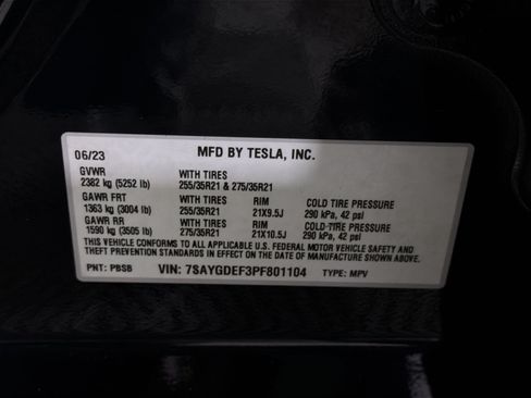 Used 2023 Tesla Model Y Performance AWD/4WD image 33
