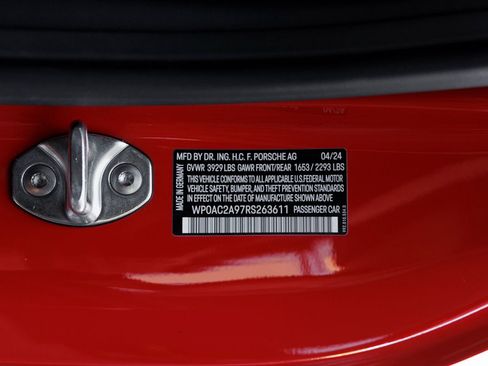 Certified 2024 Porsche 911 GT3 RWD image 35