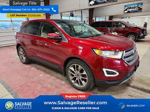 Used 2016 Ford Edge Titanium w/ Equipment Group 302A AWD/4WD image 5