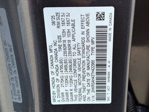 Used 2026 Honda CR-V EX image 25