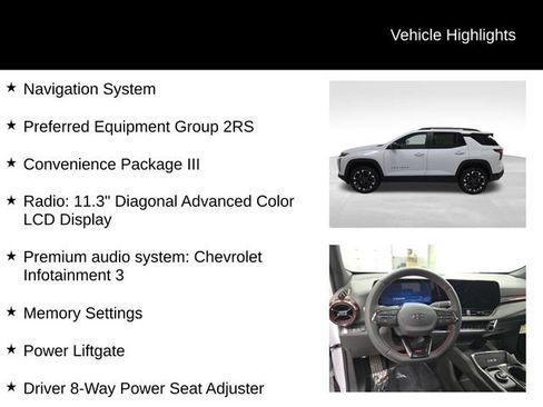 New 2026 Chevrolet Equinox RS w/ Convenience Package III image 27