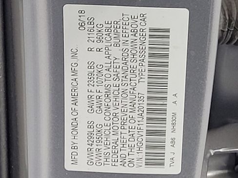 Used 2018 Honda Accord LX image 33